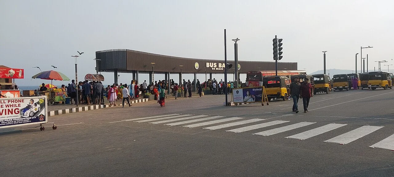 Road and streets in Visakhapatnam city, Andhra Pradesh 02